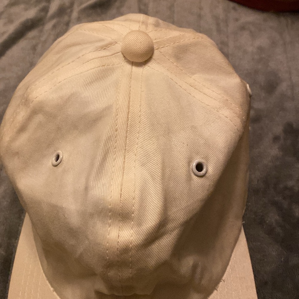 White Baseball Cap - Picture 2 of 4